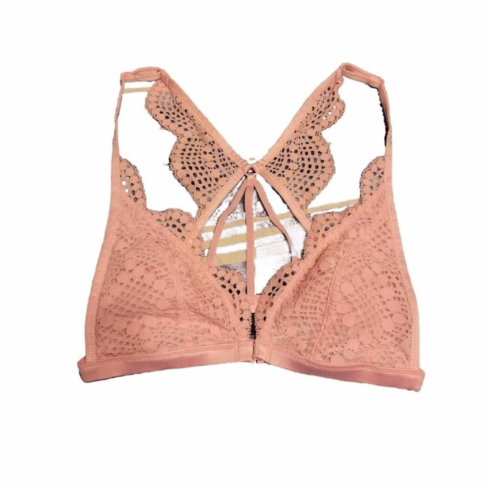 Victorias Secret Pink Lace Bralette